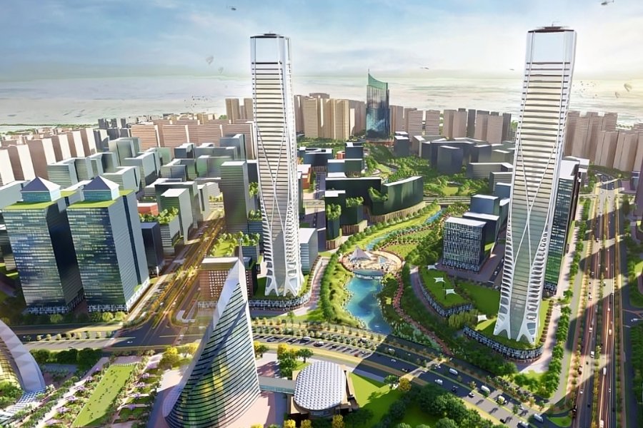 Gurugram branch urban city view